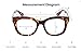 Peepers by PeeperSpecs Women's Blue Light Blocking Reading Glasses & No Correction Eyewear-Center Stage Oversized, Tortoise-Original Lens, 52 mm + 2.5