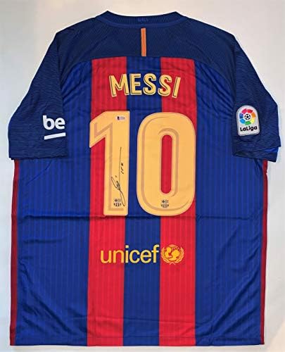 barcelona team signed jersey