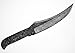 Whole Earth Supply Upswept Damascus Curved Skinning Hunting Large Long Knife Blank Blanks Knives