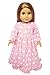 My Brittany's Designs MBD Pink Bunny Nightgown Fits 18 Inch Dolls- 18 Inch Doll Clothes