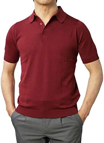 Amazon ジョンスメドレー John Smedley S3798 ニット ポロ 30g シーアイランド コットン 半袖 Italian Fit セーター 通販