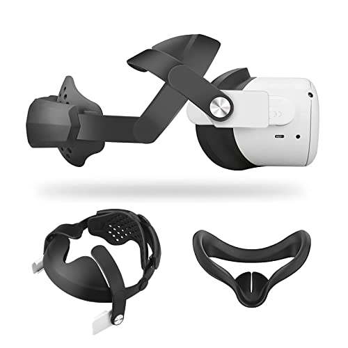 Adjustable Vr Cover Elite Strap Oculus Quest Halo Strap And