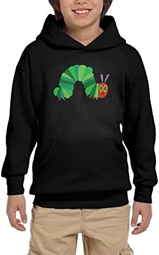 SWJE SKA The Very Hungry Caterpillar Men Long-sleeve Cotton Hooded Sweatshirts With Cap And A Pocket