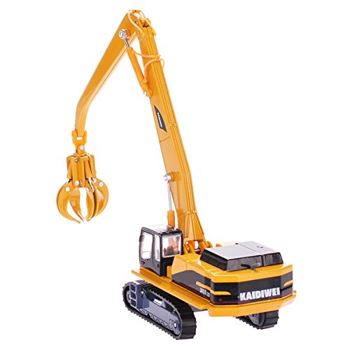 Damara Building Caterpillar Crane Materials Handling Vehicle Toys - Thumbnail 2