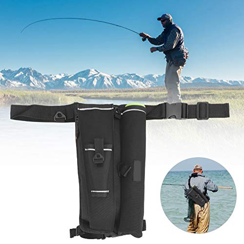 Caiqinlen Juli Geschenk Angelgerätetasche, langlebige, robuste 600D OxfordStoffAngeltasche, zum Entladen von… – Bild 6