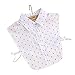SDS Lady's Half-Shirt Detachable Fake Collar Cotton Collars White Black