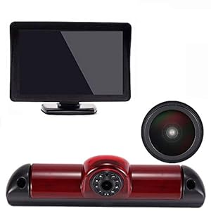 【HD Super HD achteruitrijcamera set】 4,3 inch TFT LCD-kleurenscherm automonitor + 1280 * 720 pixels 1000TV lijnen HD…