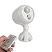 Mr. Beams MB370 Wireless LED Remote Control Spotlight with Motion Sensor and Photocell 140 Lumens, White