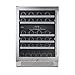 46 Bottle Dual Zone Built-In Wine Refrigerator