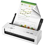 Scanner Portátil Brother Ads-1250w Adf com 20 Folhas 25 Ppm Wi-fi