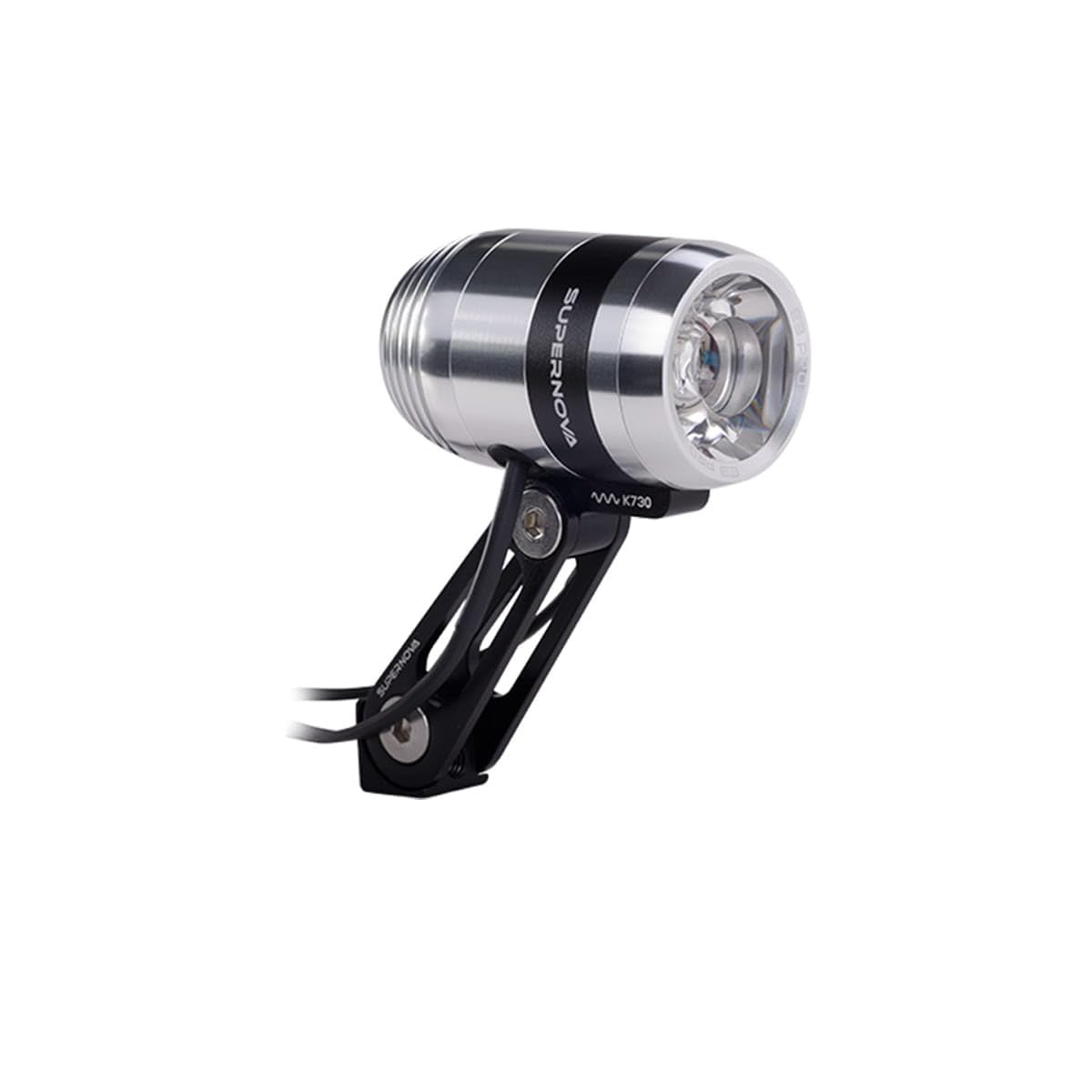 SUPER NOVA Unisex - Adult E3 Pro 2 Front Light, Silver, Dynamo