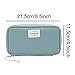 iSuperb Pencil Case Large Capacity Pencil Pouch Waterproof Passport Bag Zipper Stationery Storage Cosmetic Makeup Bag Organizers for Women