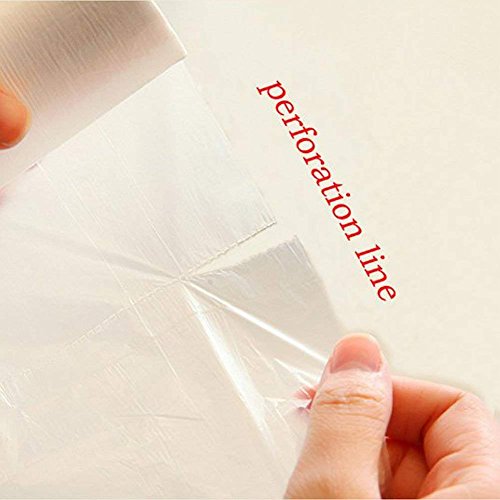 12" x 20" Plastic Produce Bag on Roll, 350 Bags for Fruits, Vegetable, Bread, Food Storage Clear Bags