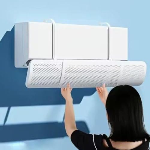 Defletor De Ar Condicionado Split Com Ajuste De Ângulo 180 Graus Ajustável Premium