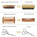 Wowax Beard Brush and Comb Set for Men - Bamboo Boar Bristle Beard Brush, Wood Beard Comb and Beard Scissors, Mustache Beard Grooming Kit to Spread Balm or Oil for Styling, Gift Box & Travel Bag