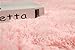 Hughapy Home Decorator Modern Shag Area Rugs Super Soft Solid Living Room Carpet Bedroom Rug and Carpets,80 120cm(Pink)