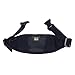 Amphipod AirFlow Endurance Waistpack, Bounce Free Runners Storage Fanny Pack Waist Bag for Running, Jogging, Men & Women, Black, OS