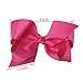 XIMA 25pcs 4inch Grosgrain Ribbon Baby Boutique Hair Bows Clips for Hair Accessories (with clip Mixcolors)
