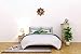 Om Symbol Wooden Wall Painting - Yoga Room Decor for Boho Living Room - Handcrafted in India - 13.6