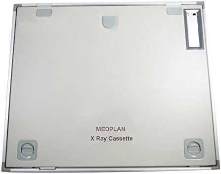 X-Ray Film Cassette with Mounted High Speed Rare Earth Intensifying Screens, Aluminum (14" x 17")