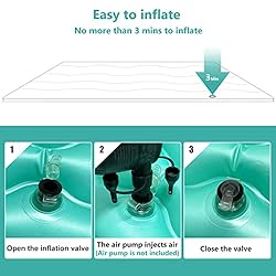 Giant Inflatable Floating Mat with Pool