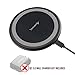 Qi Wireless Charger, Alpatronix 10W Qi-Certified Fast Charge Charging Pad for (10W) Galaxy S10+/S9+/S8+/Note 8 (7.5W) iPhone 12 Series, iPhone 11 Series, and iPhone 8 Series (No AC Adapter) Black