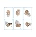 Super Mini Size, Half Penny-Sized ,In-The-Canal (ITC) , New Digital Hearing Amplifiers ,Clearly Technology, Interchangeable , Suitable For Men and Women, Trademark: Easyuslife