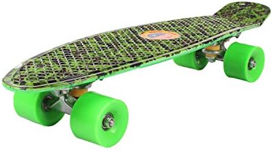 Ride On Penny Board Super Soft bushings,22 * 6 inch Fresh pp Deck,ABEC-7 high Speed Bearings,78A 60 * 45mm high Rebound PU Wheels,high tensile Bolts