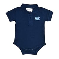 Two Feet Ahead North Carolina Tar Heels NCAA College Newborn Infant Baby Polo Creeper (6 Months)