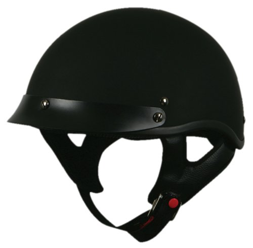 TORC (T53 Black Hills) 1/2 Helmet (Flat Black, X-Small)