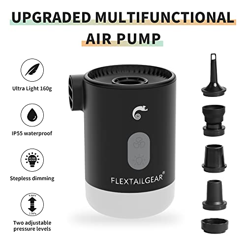 FLEXTAILGEAR Portable Air Pump MP2 Pro Electric Air Pump Rechargeable