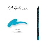 3 Pack L.A. Girl Cosmetics Gel Glide Eyeliner Pencil 364 Mermaid Blue