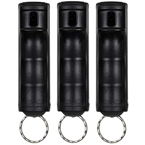 POLICE MAGNUM Pepper Spray Keychain Self Defense, Maximum Heat Strength