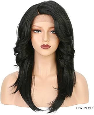 curly hair in the back straight in the front