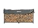 Woodhaven The 8 Foot Firewood Log Rack with Cover primary