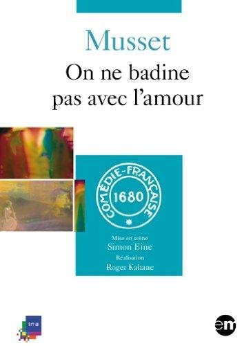 On Ne Badine Pas Avec L'amour - Dvd Vidéo