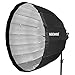 NEEWER Hexadecagon Softbox 36 inches/90 centimeters with Black Rim and Bowens Mount, Portable Softbox Diffuser Compatible for NEEWER CB60 CB100 CB150 CB60 RGB and Other Bowens Mount Lights