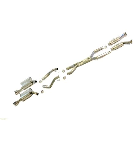 JBA 40-2655 SS Exhaust System, 67-70 Mustang