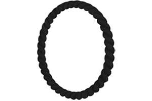 Jude Jewelers 5mm Width Braided Wave Knot Silicone Stackable Bangle Bracelet