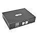 Tripp Lite DisplayPort Over IP Receiver / Extender Cat5 / Cat6 w/ RS-232 Serial & IR Control 1080p 100M TAA (B160-100-DPSI),Black