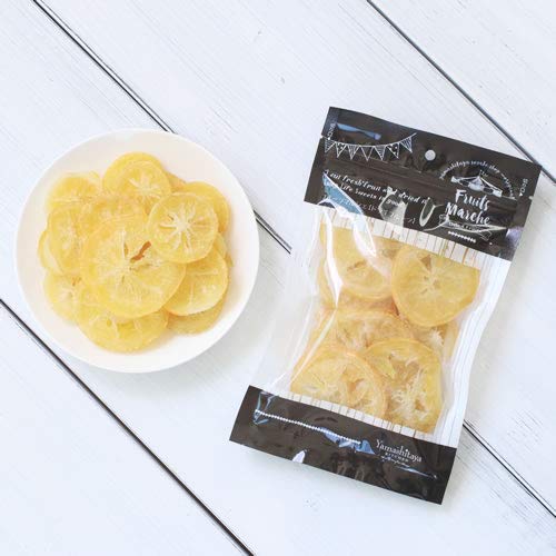 山下屋荘介 ドライフルーツ レモン 国産 (105g / 瀬戸内産/輪切り) セミドライ プチギフト お礼 お試し 贈り物 ドライレモン の商品画像