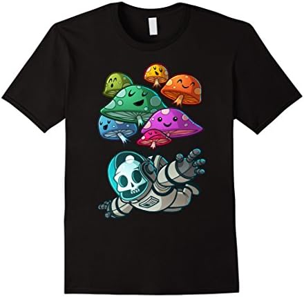 Bakker Designs muchroom paratrooper kawaii skull funny