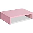 Amazon.com: TEAMIX Pink Monitor Stand Riser, Wood Monitor Riser with ...