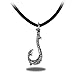 CG Costume Fish Hood Maui Necklace Alloy Cosplay Costume Silver
