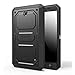 Fintie Samsung Galaxy Tab 4 7.0 Case [CaseBot Tuatara] - Rugged Unibody Dual Layer Hybrid Full Protective Cover with Built-in Screen Protector and Impact Resistant Bumper, Black