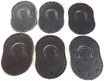 6Pocket Comb Brush finger Hair Beard Mustache Palm Travel Scalp Massage