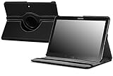 Moko Samsung Galaxy Tab PRO 10.1 Case - 360 Degree Rotating Cover Case for Galaxy Note 10.1 Inch 2014 & Tab Pro 10.1 Tablet, BLACK (NOT Fit Tab 4 10.1 & Tab 10.1 & Tab2 10.1)