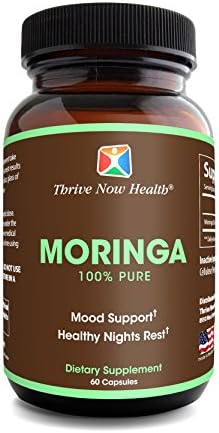 Thrive Now Health Pure Moringa Oleifera, 60-Count