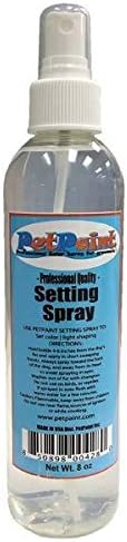 Setting Spray Dog Color Dye Preserver Pet Grooming Salon - Choose 2 oz Or 8 oz(8 oz)
