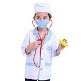 SamTaiker Doctor Role Play Kit Costume Dress-Up Set